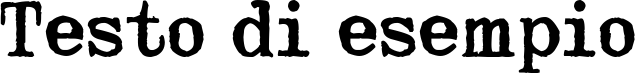 Image preview of font Byron Mark II