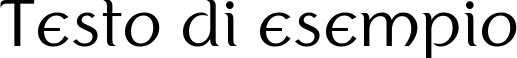 Image preview of font Berenika Bold Oblique