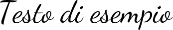 Image preview of font Dancing Script