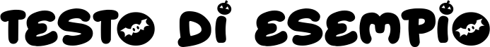 Image preview of font Halloween Funtime Italic