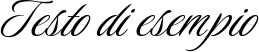 Image preview of font Luxurious Script
