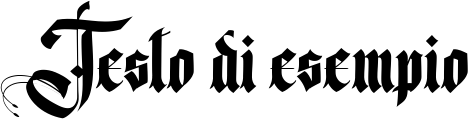 Image preview of font Magnificent