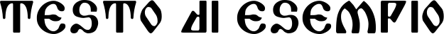 Image preview of font Piper Pie Leftalic