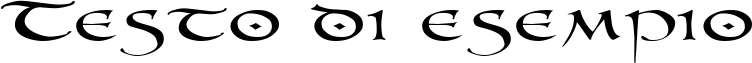 Image preview of font PR Uncial