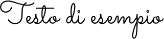 Image preview of font Sacramento
