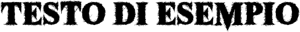 Image preview of font Sharkbite