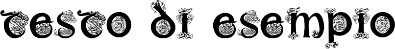 Image preview of font Trueheart Condensed