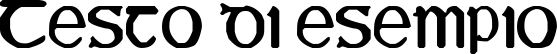 Image preview of font YY Uncial Most Irish Molded